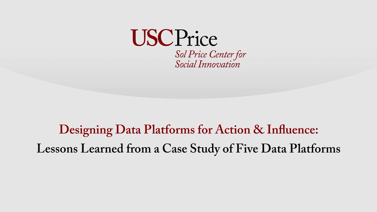 Designing Data Platforms for Action & Influence