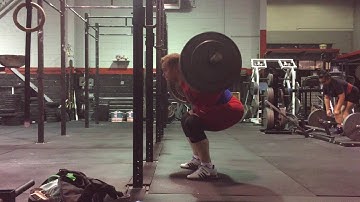 Pause Above Parallel Squat 365 x 3