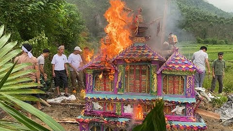 Phong tục làm nhà xe của dân tộc cao Lan ăn một tuần lễ @Baotram-22