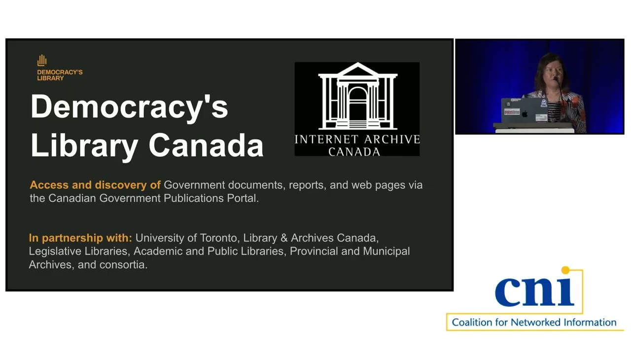 Thumbnail for Sustaining the Public Record: Collaborative Stewardship of Government Information and Research Data