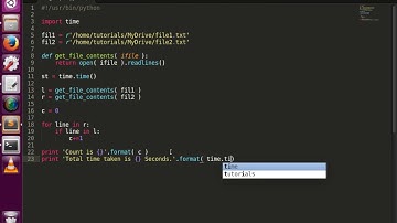 Speedup Python part 1