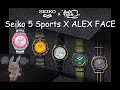 Seiko 5 Sports X ALEX FACE