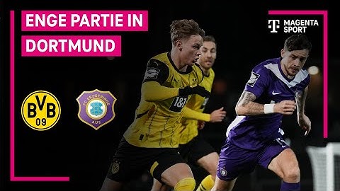 Borussia Dortmund II - FC Erzgebirge Aue, Highlights mit Live-Kommentar | 3. Liga | MAGENTA SPORT