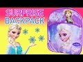 FROZEN SURPRISE BACKPACK ❤ Frozen Surprise Eggs Disney Characters Play Doh Toy Videos