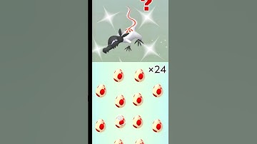 Hatching 24 12km Eggs For This New Debut shiny Pokémon! #shorts #hatching  #ultragoo #gotcha #game