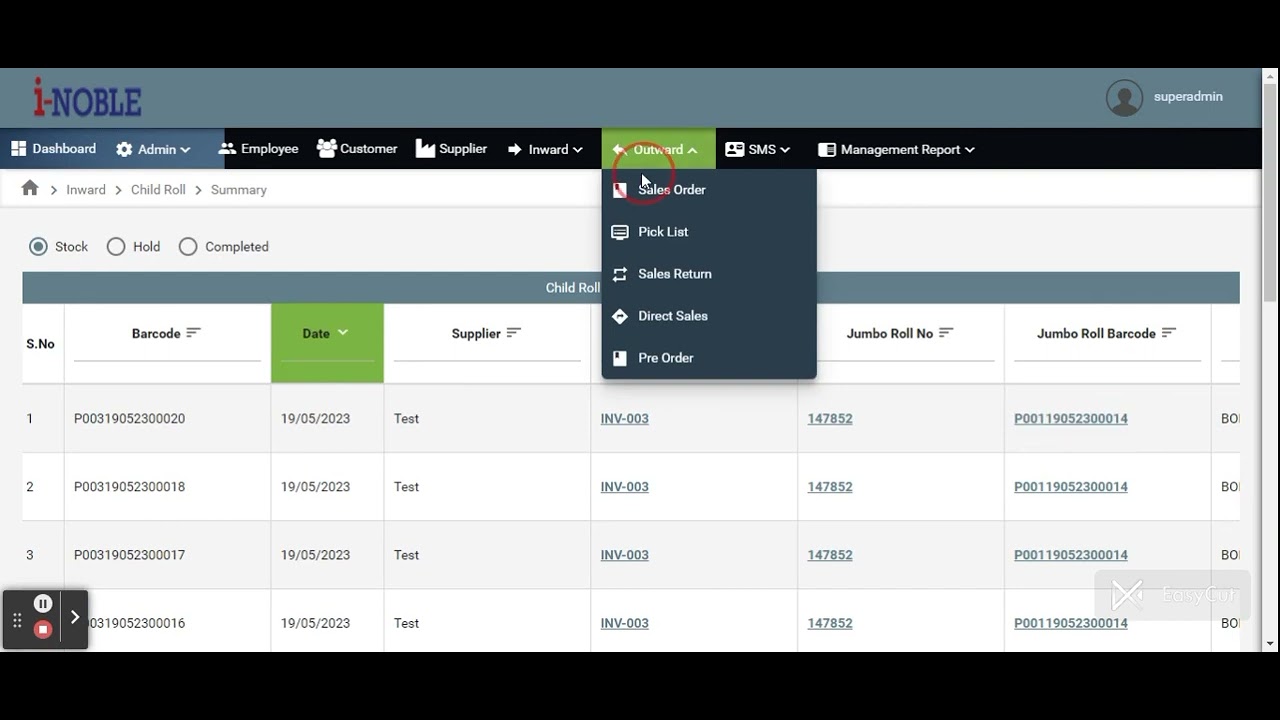 iNoble Stockpro (Inward & Outward)