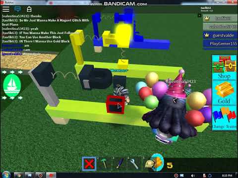 How To Make A Magnet Glitch In Build A Boat For Treasure Youtube - roblox build a boat magnet glitch