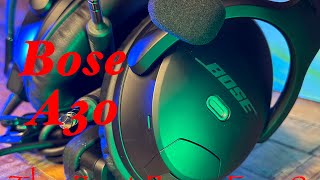Bose A30 Headset Review