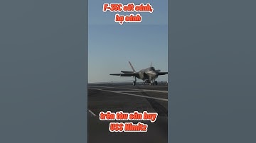 Xem tiêm kích F-35C cất cánh, hạ cánh trên tàu sân bay USS Nimitz #f35 #maybay #vukhi