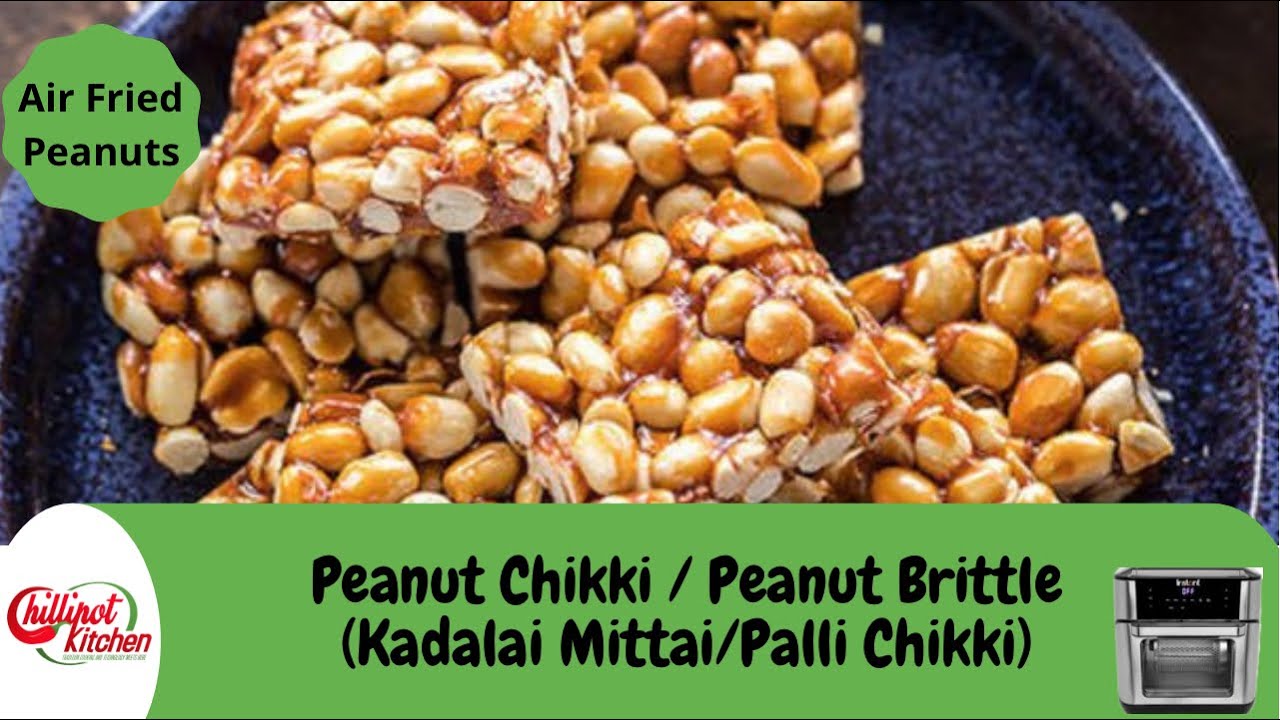Roasted peanut fried gram chikki