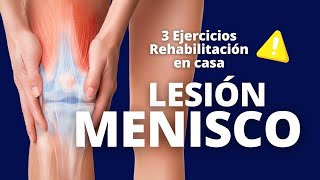 Los 3 Mejores Ejercicios para la Lesión de Menisco | Fisioterapia Rodilla