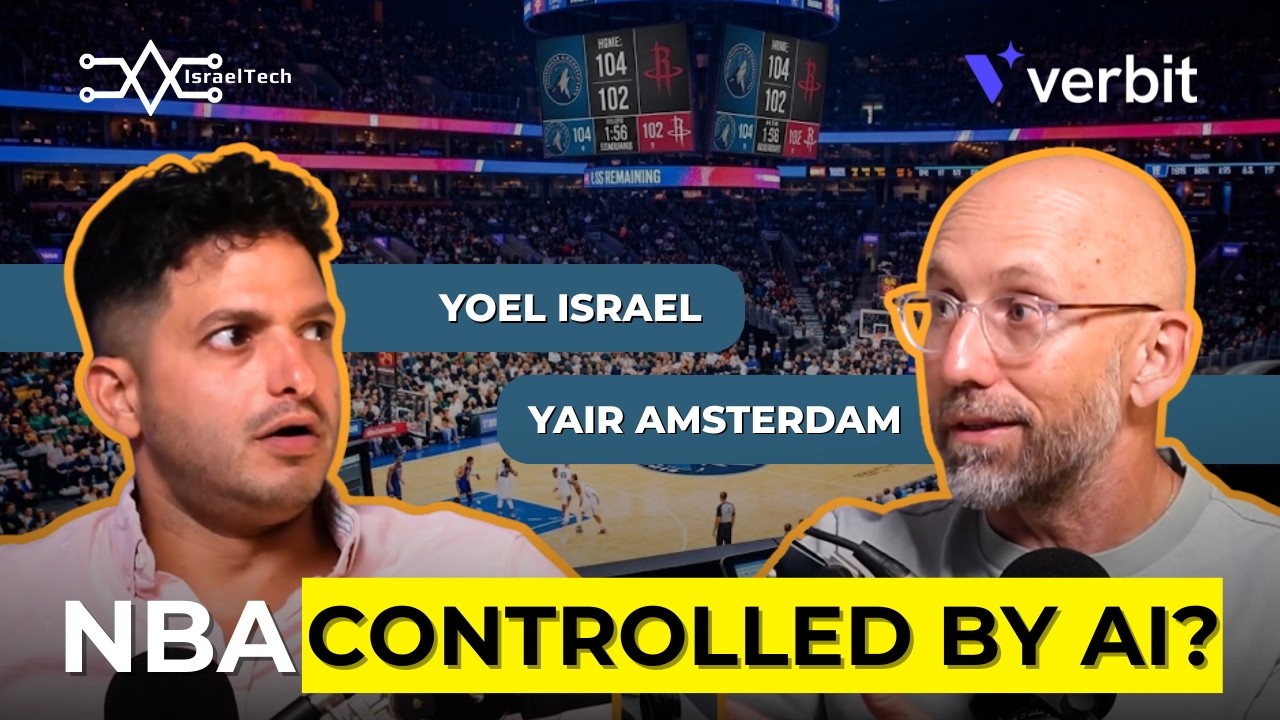 The AI Behind Every Live NBA Game? Here's How It Works ft. Yair Amsterdam of Verbit
