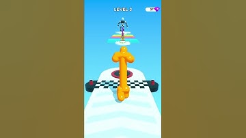 Tall Man Run 🚶 3 Level Gameplay Walkthrough | Best Android, iOS Games #shorts