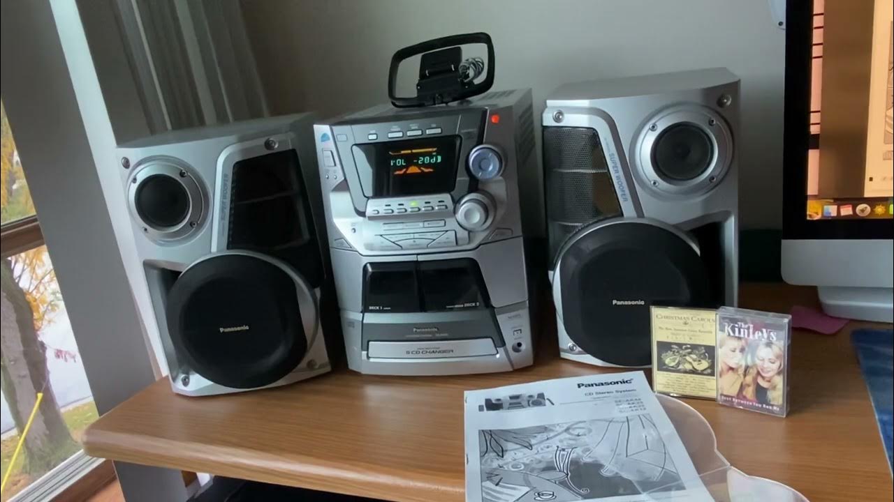 panasonic-sa-ak33-cd-stereo-system-5-cd-changer-dual-cassette-am-fm-aux
