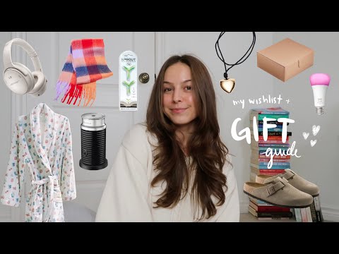 holiday wishlist + gift ideas for her 2022