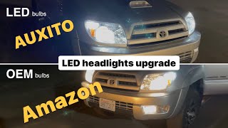 4th Gen Toyota 4Runner LED light bulbs upgrade - 4th Gen 4Runner AUXITO LED light bulbs best review by Paul Longer 4,898 views 2 years ago 5 minutes, 45 seconds
