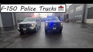 Ford F150 Police Trucks | Fleet Services Installation