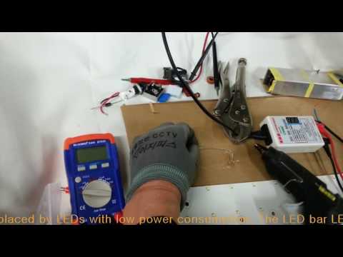 LED바 SMPS DC Power Supply LED전구 초간단 미니콘트롤라 LED모듈 Drive DIY 컨버터 제작방법