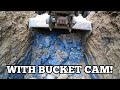 Digging Test Holes for Lake Job - PLUS - Youtube Yacht Update