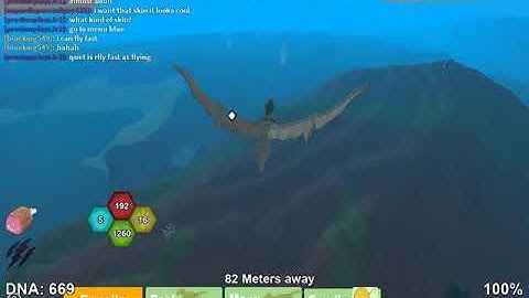 Dino simulator hacker caught (Roblox)