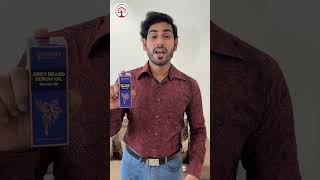 Review by Mukesh of Ivory Natural Grey Beard Serum Oil #shorts #serum #greybeard #beardoil #beauty