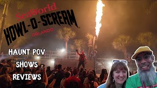 Experiencing Orlandos Howl-O-Scream 2025! [Haunt POVs, Food and Shows]