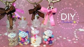 Dije Botellas de Cristal Tutorial DIY-Mini Bottle Charms DIY