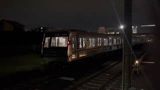 Osaka Metro谷町線22系愛車10編成就寝シーン