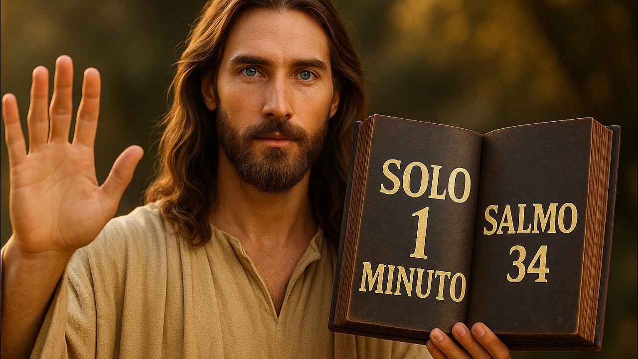 ESTE VIDEO TE APARECERA POR QUE DIOS FORTALECERA TU FE CON EL SALMO 34
