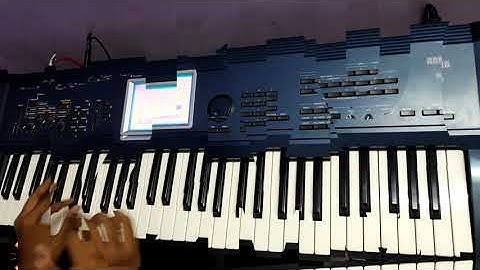 KORG TRITON EXTREME SAMPLE TONES || rajesh Keyz || korg Triton extreme