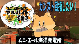 【スプラトゥーン３】ムニエルカンストを目指して～初見、初心者大歓迎～【サモラン参加型】