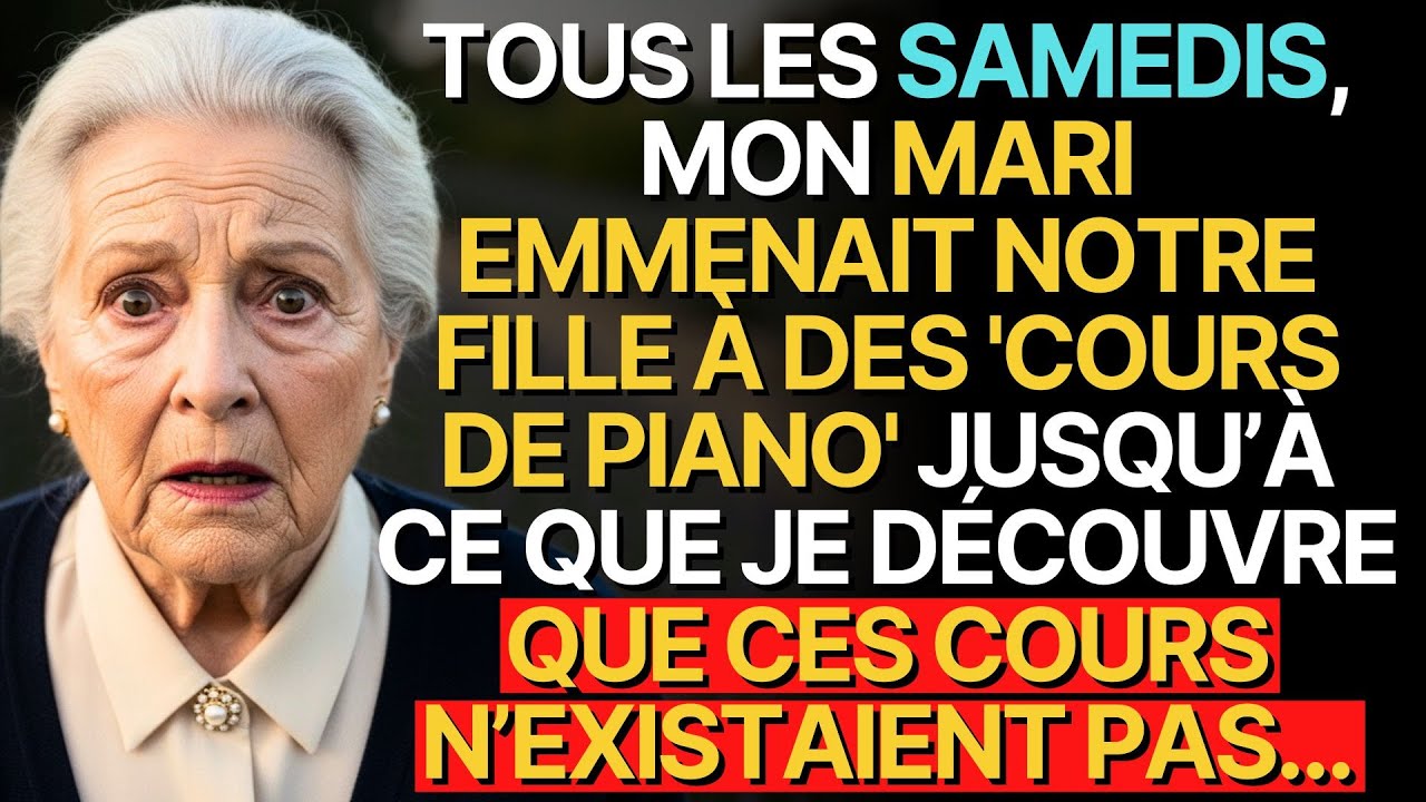 Histoire vraie de cette grand-mère👵💗: TOUS LES SAMEDIS, MON MARI EMMENAIT NOTRE FILLE À DES 'COURS..