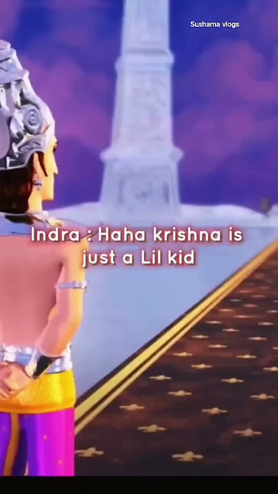 bhrama and Indra dev disrespect lord Krishna ❤️🤦 #Krishna show truth #littlekrishna #shorts