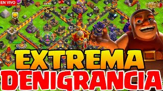 ASÍ SE FARMEAN LAS ALDEAS DENIGRANTES en directo Clash of Clans II Guillenlp28