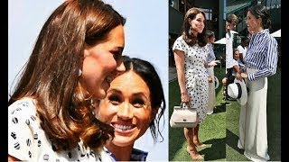 MEGHAN Y KATE, JUNTAS Y SOLAS ANTE LA FAMA EN WIMBLEDON