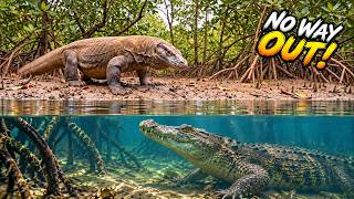 Crocodile vs Komodo Dragon : Battle for Territory | Wildlife Documentary