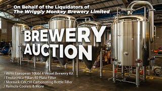 Your OWN Brewery... Bid Now on Commercial Brewery Equipment at John Pye Auctions Wealth