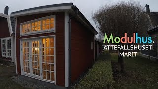 Modulhus - Attefallshuset Marit Monteras I Tumba