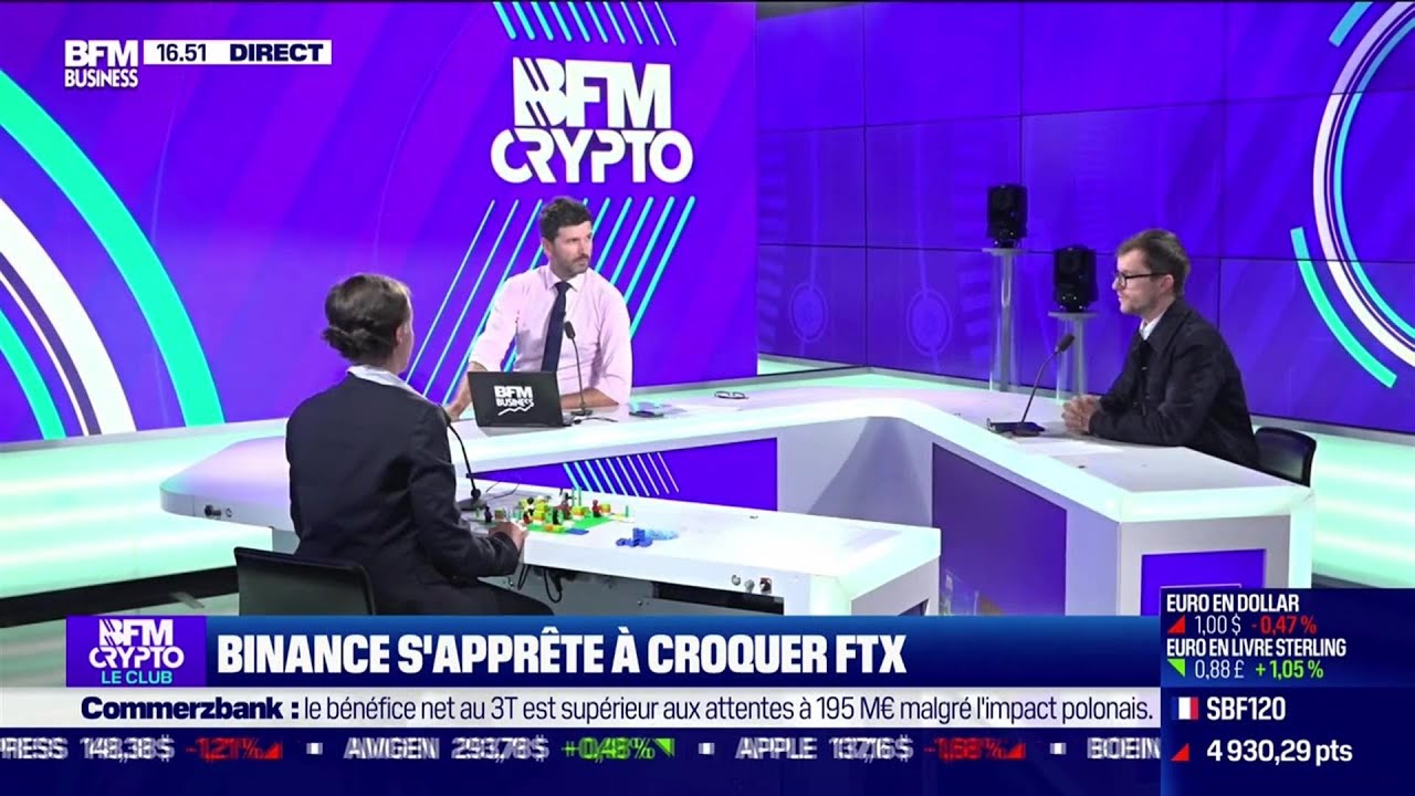 ⁣BFM Crypto, le Club: FTX/Binance, une guerre économique qui vire à l'insolvabilité ? - 09/11