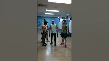 حافظ على الجيم بتاعك علشان دة مكانك 