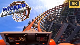Wicked Cyclone Front Row [5K/60fps] Sunset POV