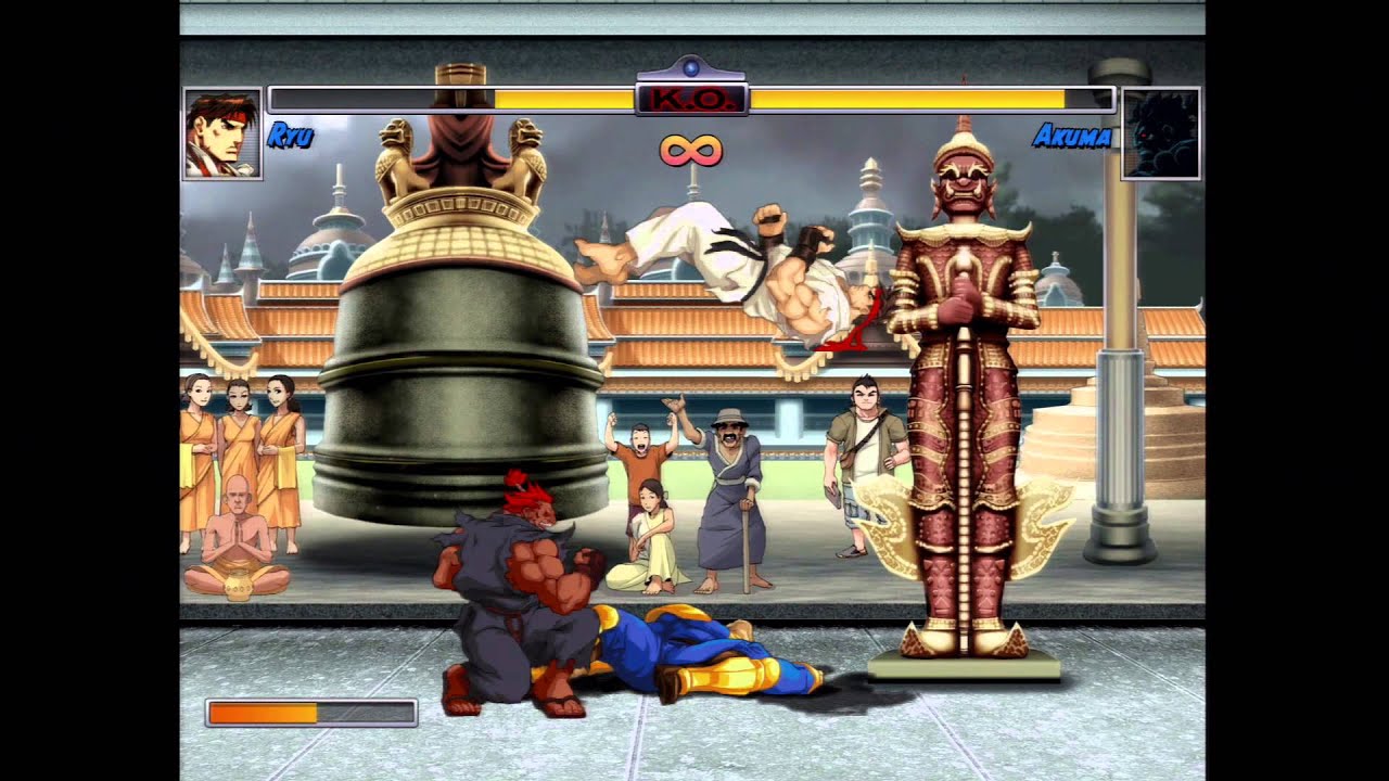 Super Street Fighter II Turbo Akuma hidden boss fight - unlocking and  beating Akuma 