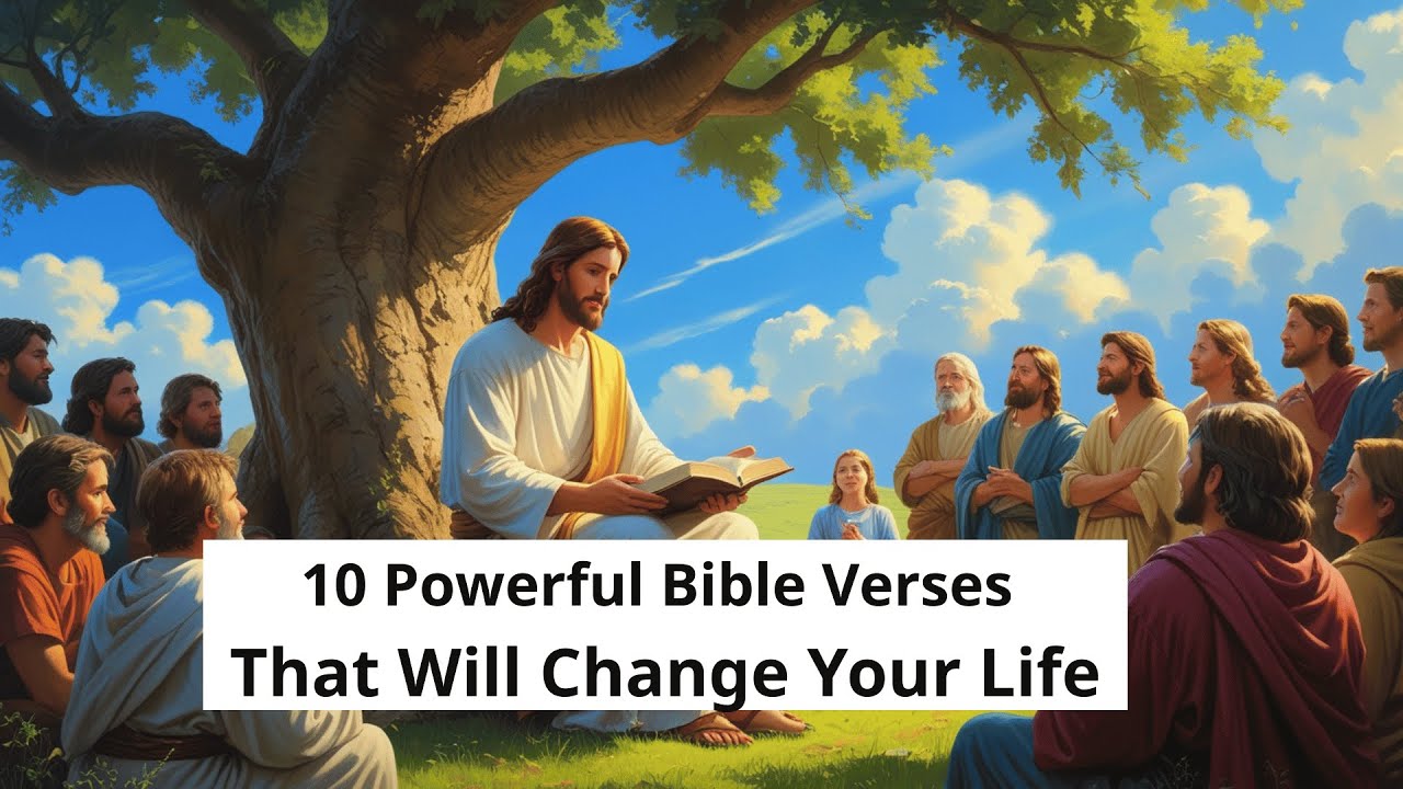 10 Powerful Bible Verses That Will Change Your Life - YouTube