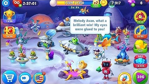 Fishdom,Level-394 to Level-396 completed,Beautiful Fish 🐠 Aquarium,Moonlight Tank