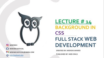 Lecture 14 - Background Color, Background Image in CSS | Learn Web Development in Urdu/Hindi