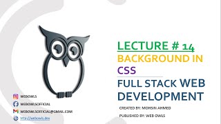 Lecture 14 - Background Color, Background Image in CSS | Learn Web Development in Urdu/Hindi