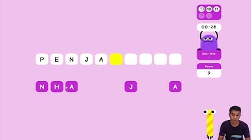 Cara Membuat Game Edukasi Interaktif Pembelajaran TEMUKAN KATA | Anagrams Educandy
