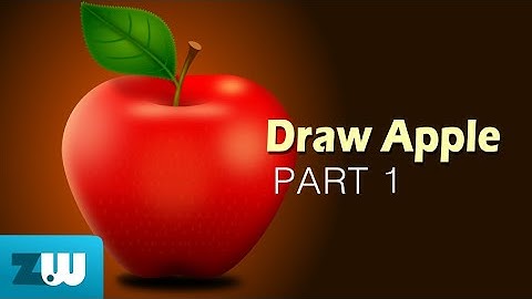 Draw Apple in Inkscape #Part 1