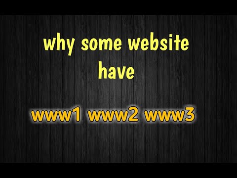 Video: Was ist eine www2-Website?