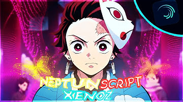 Script 💀 Neptun 🔥 Xenoz 😈 『Alight Motion Best Vfx Pack』{3D Text,Effect,Rotation,Cc} #4 For AMV/EDIT